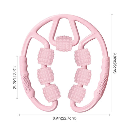 Ring Leg Clamp Massager Relaxation Roller Exercise Leg Slimmer Muscle Relaxation Portable Fitness Equipment