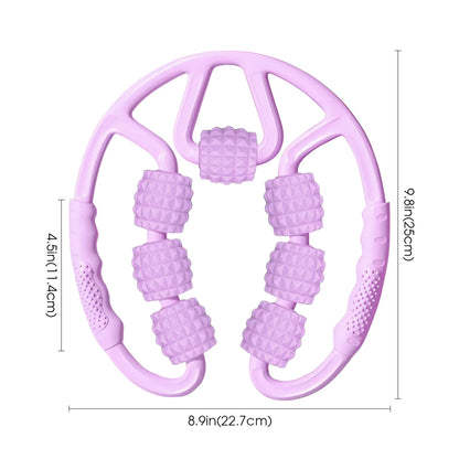 Ring Leg Clamp Massager Relaxation Roller Exercise Leg Slimmer Muscle Relaxation Portable Fitness Equipment