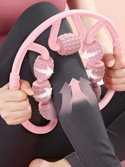 Ring Leg Clamp Massager Relaxation Roller Exercise Leg Slimmer Muscle Relaxation Portable Fitness Equipment